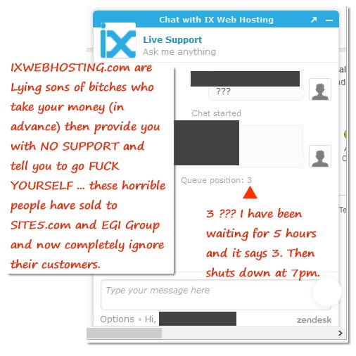 BESTandWORSTcos's tweet photo. @HostUCan #IXWEBHOSTING #IXWEBHOSTING.com #Site5 and #EGIGROUP -- what a load of CRAP service from CRAP companies .... GOD HELP THEIR CUSTOMERS Site5 Web Hosting @site5 NON EXISTENT SUPPORT https://t.co/U3BZF5sbKl