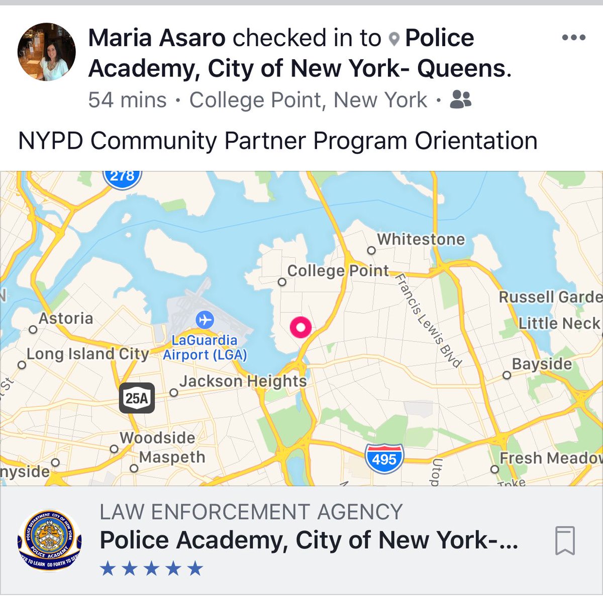 HBLCIVIC's tweet photo. Congratulations go out to @MariaAsaro74 Chair of the Public Safety Committee @HBLCIVIC Maria was chosen to be an NYPD Community Partner for @NYPD106Pct We know you will represent our civic and our community well! #TrueCommunityPartners https://t.co/fX6H1HI0Bl
