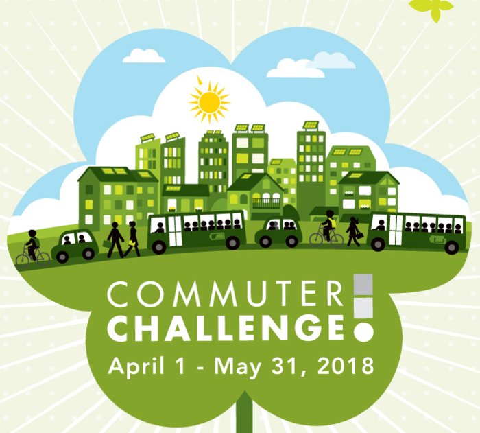 SustainSMC's tweet photo. Be a #CommuteSTAR by participating in the @SMCountyCommute Commuter Challenge from April 1-May 31 to win prizes while reducing your carbon footprint and traffic congestion. Special promotions available for participating @sanmateoco employees. Join now: https://t.co/fttGlpePqI https://t.co/0fC9gaWQ9r