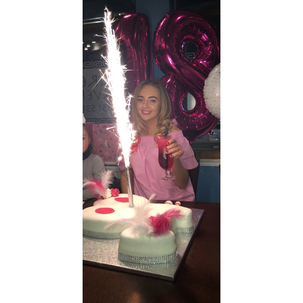 TaylorTierneyx's tweet photo. Had the most unreal 18th .. been well &amp; truly spoilt rotten , couldn’t ask for a better family 😭😆🥂🍾💘 https://t.co/t55JLoCWNV