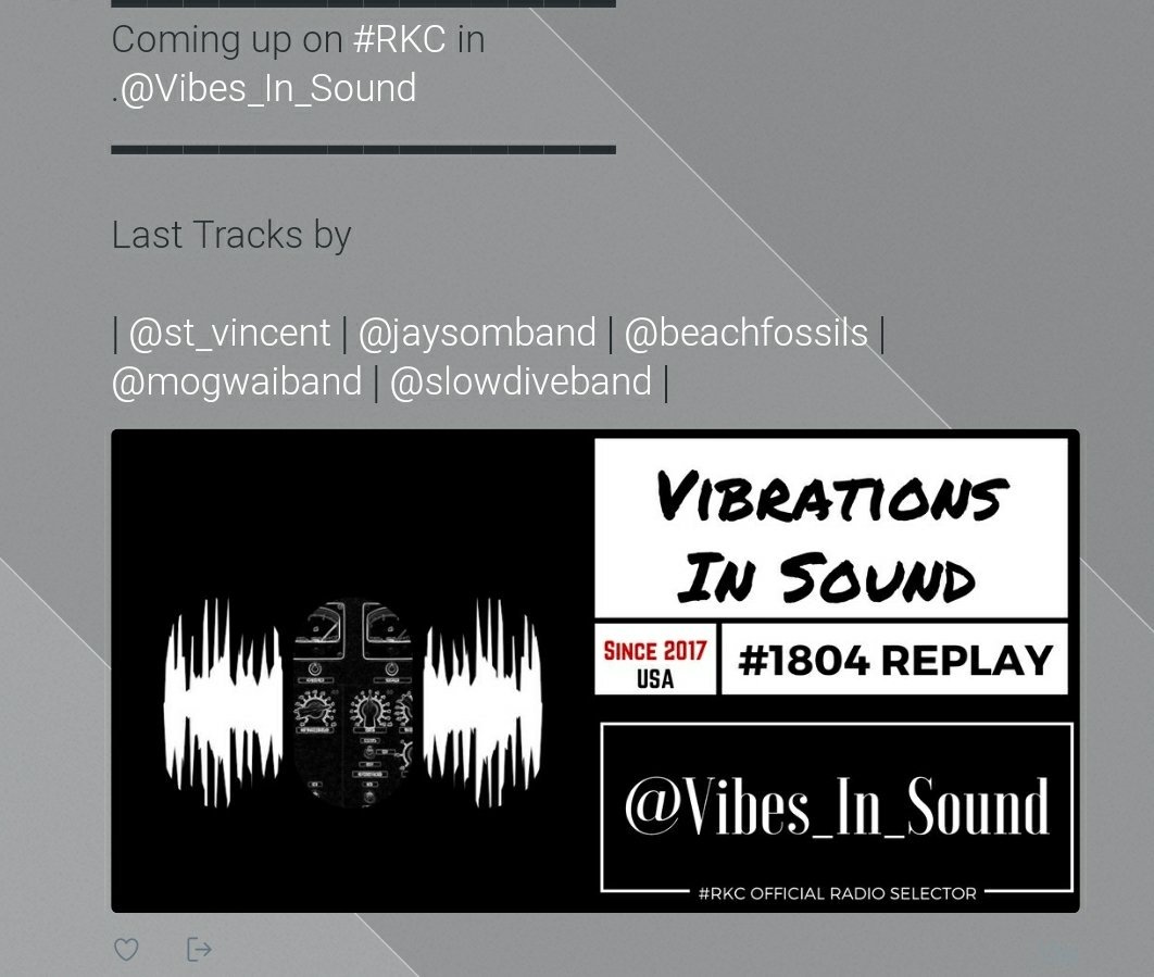 Vibes_In_Sound's tweet photo. The second half of #VibrationsInSound 1804 coming up on @RadioKC #electropop #experimentalpop
▶️ https://t.co/cPxEokPD9J https://t.co/aHI3IQYOSw