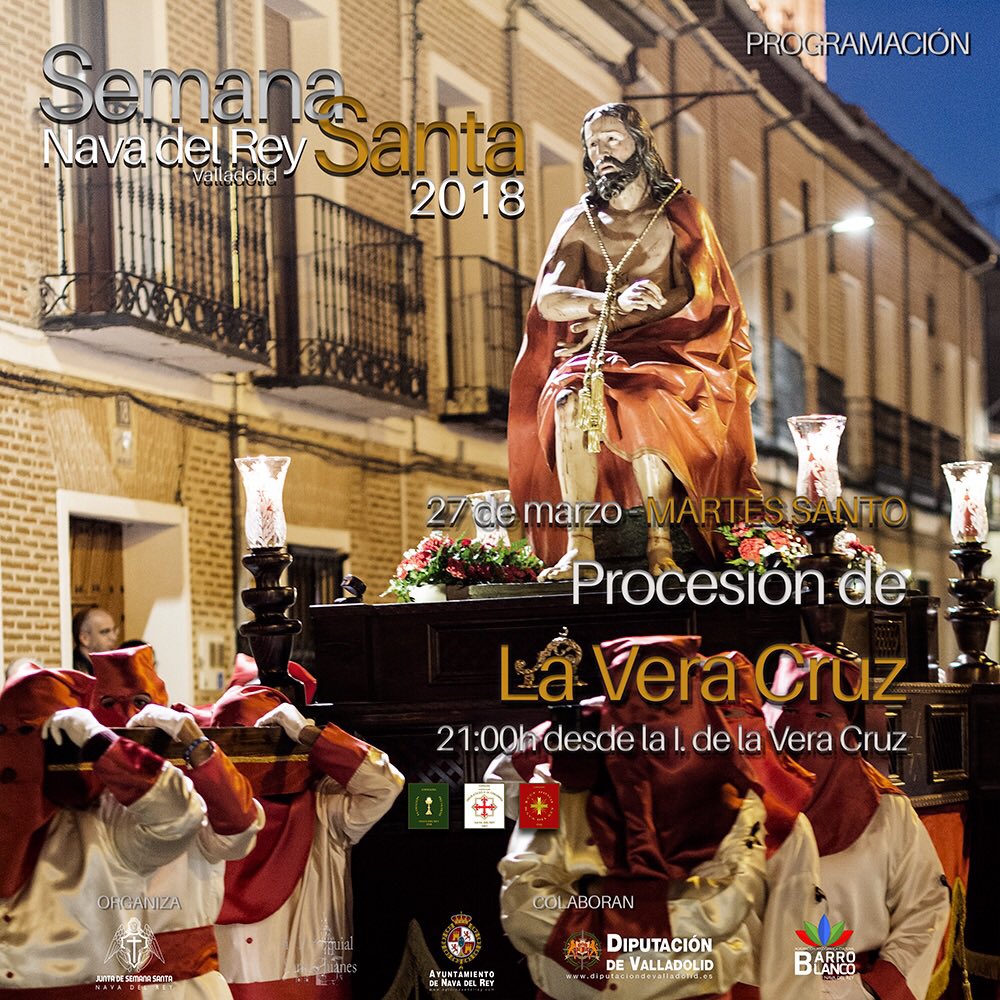 Ya no falta nada para verte.! Hoy es #MartesSanto  Procesión de la #VeraCruz en #SSantaNavadelRey18  21h desde la Iglesia de la Vers Cruz con #OraciondelHuertoNava <a href="/AtadoNavadr/">Atado Columna NavaDR</a> y <a href="/eccehomonava/">ECCE Homo</a>