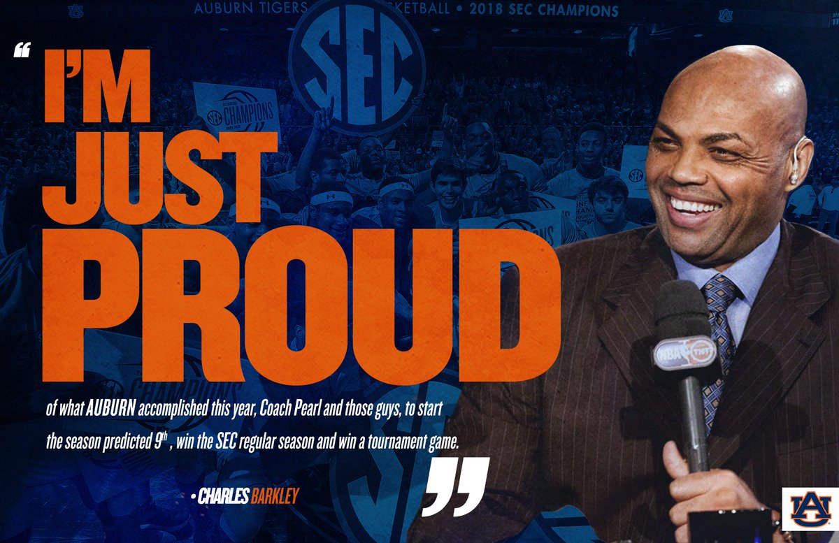AuburnMBB's tweet image. Appreciate the love, Chuck. 👊

#WarEagle