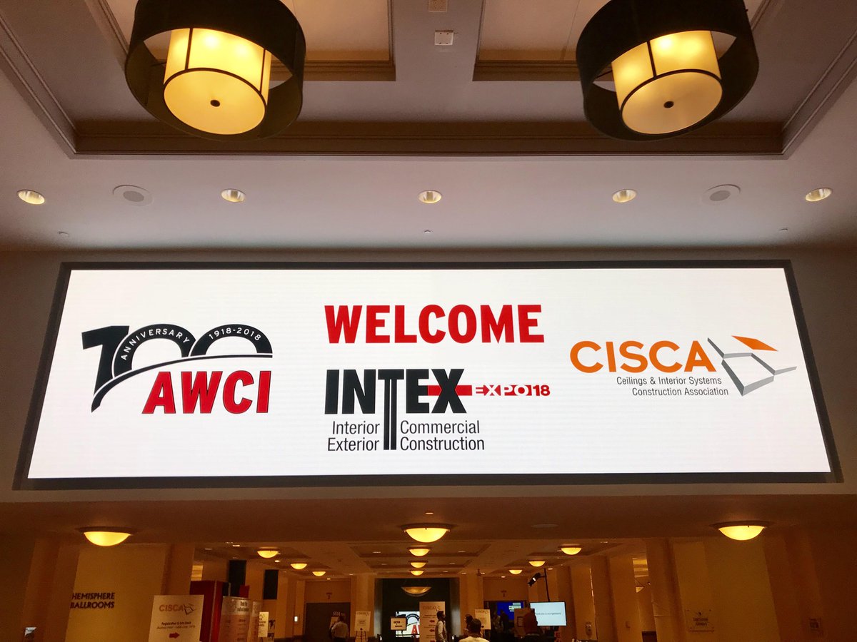 eSUBinc's tweet photo. INTEX expo 2018 come by the eSUB Construction Software booth #1501 and say hi tomorrow! Craig Wren Brian Crouch Doug Brady AWCI @AWCI_INFO #100YearsStrong #INTEX2018 #INTEX18 #INTEX https://t.co/yEUeOXK4ef