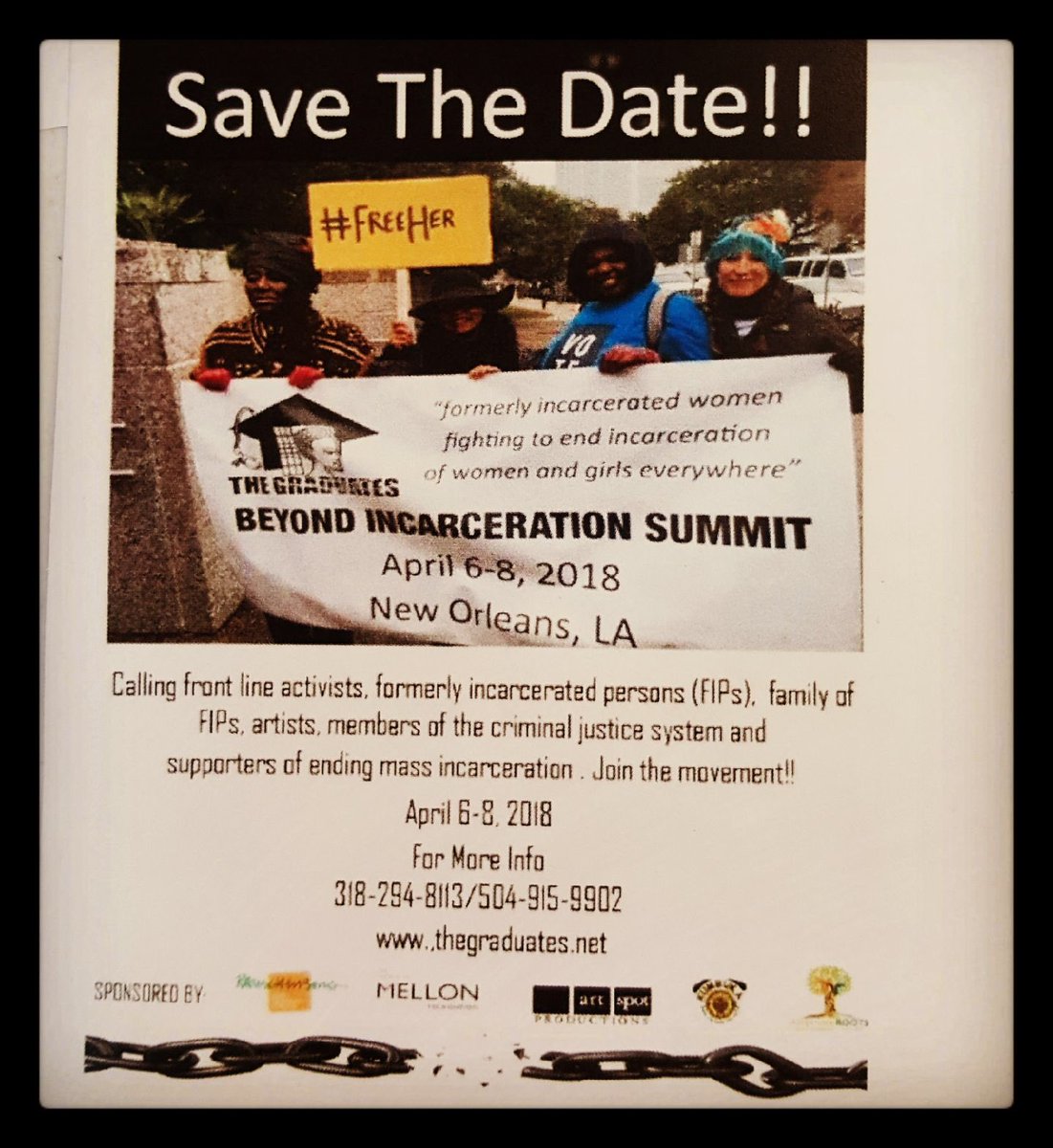 Justice_Beyond's tweet photo. Today we are learning about the “Beyond Incarceration Summit” as well as “WBOK’s fight against Entergy.” A special thanks to our speakers for coming to educate us today! https://t.co/wAAVfkOWHw