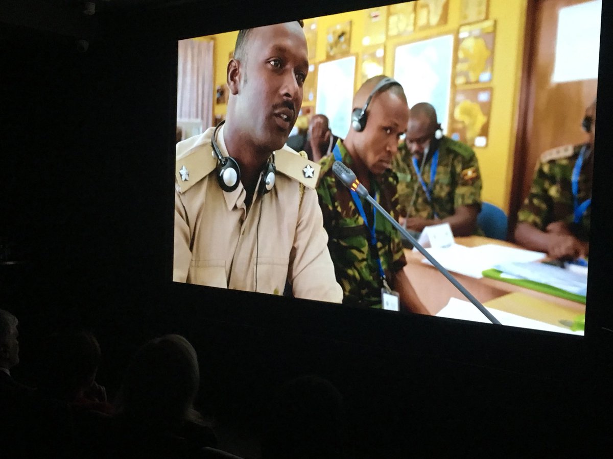 DallaireInst's tweet photo. 100 people have joined us in London to watched a new film about our work and our unique approach to reducing the recruitment and use of child soldiers. @ScottSistersDoc @drshellywhitman https://t.co/pWyPSeCIgR