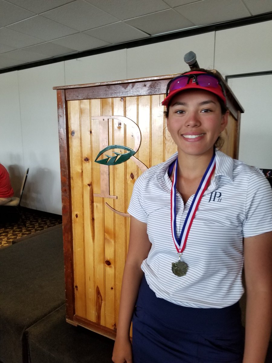 JPIIGolf's tweet photo. Chelsea Chow (2019) makes 1st Team All District Girls Golf @TAPPS 1-6A Golf Tournament hosted @BrookhavenCC! #ReaditRollHoleIt #JPII Golf https://t.co/4SpDUgL6co https://t.co/Op2v6fUl8u