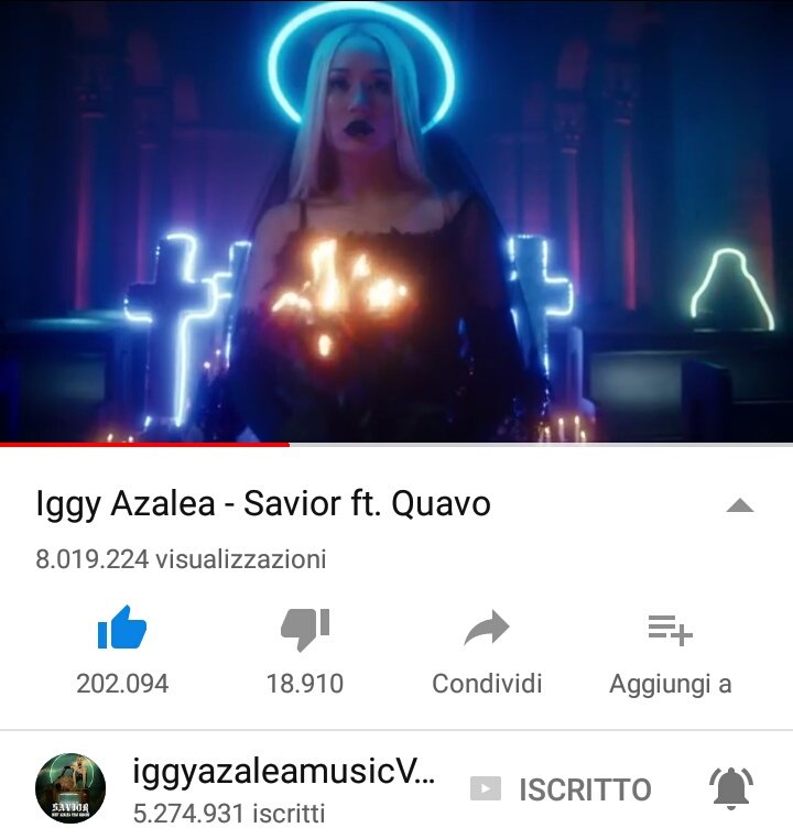 M0NEYCOME's tweet photo. finally #SaviorMusicVideo has reached 8 MILLION views on youtube. Azaleans we must continue to support our beautiful queen in this wonderful journey she is doing. Love u queen @IGGYAZALEA ❤ https://t.co/7mVQeqXADi
