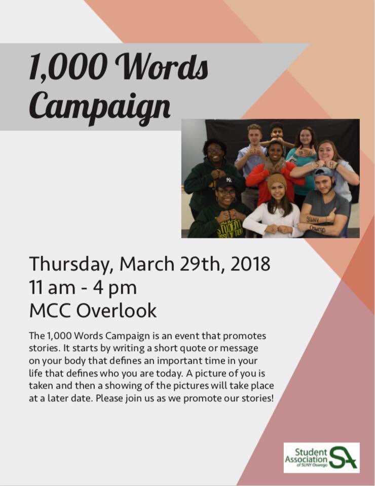 OzSenate's tweet photo. This Thursday!!! Join us for another 1,000 Words Campaign in MCC! All are welcome 😊 https://t.co/H5tngPLC1O