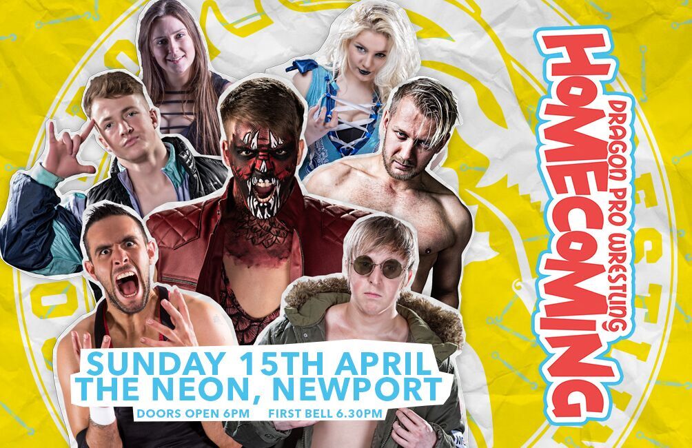 UKDragonPro's tweet photo. TICKETS SELLING FAST - SECOND WAVE NOW ONSALE!

Tickets are flying out for the pro wrestling party of the season at 
@UKDragonPro: HOMECOMING at The @NewportNeon SUNDAY 15th APRIL. 

VIP / RINGSIDE: SOLD OUT
FIRST WAVE: SOLD OUT
SECOND WAVE - ONSALE NOW > https://t.co/A8DfY82JCc https://t.co/EhjroJeEkC