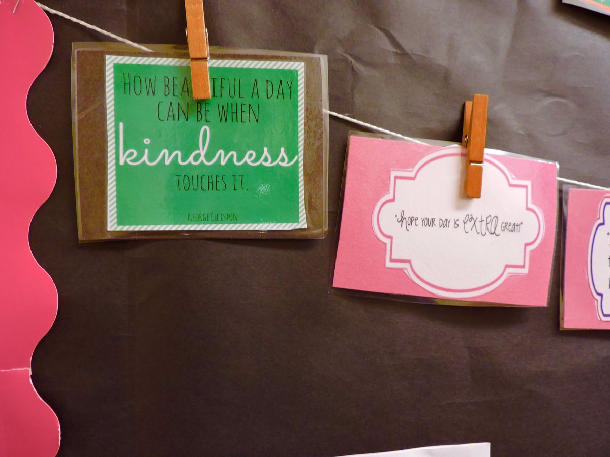 ArchwayPrograms's tweet photo. Did you know that one small word can change someone’s ENTIRE day? Our Lower School Staff put together this “Random Acts of Kindness” board that contains cards to share with someone who might need a little sunshine added to their day! #ArchwayPrograms #SpreadKindness #ArchwayProud https://t.co/rgEx5GsH6X