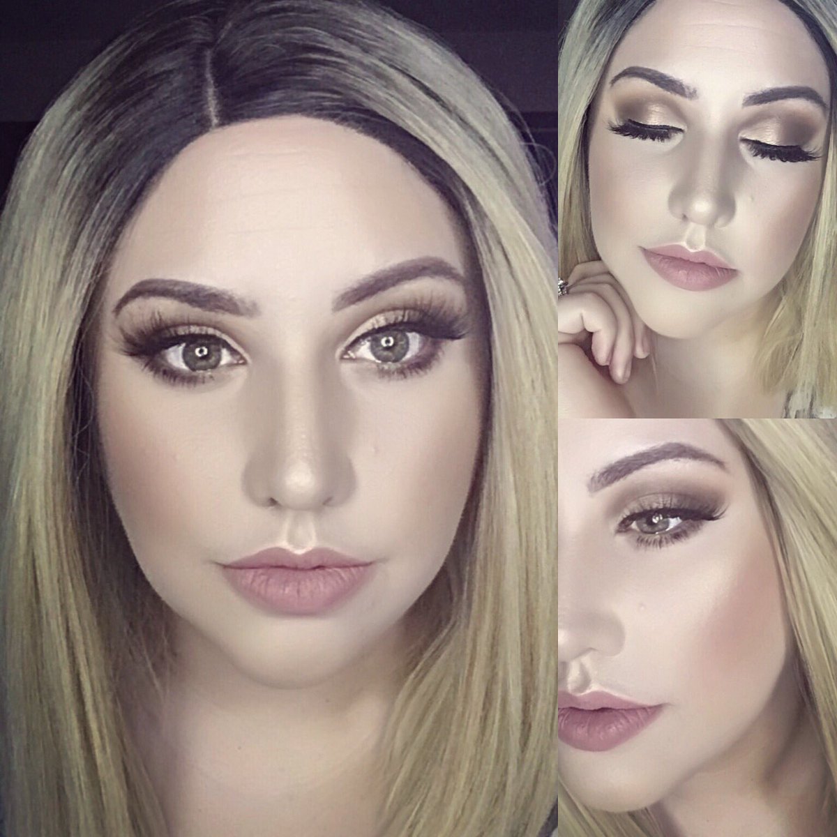 bmt16r's tweet photo. Soft glam look yesterday #abhsoftglam #abhamrezy #purlashes https://t.co/L7RAg2d24g