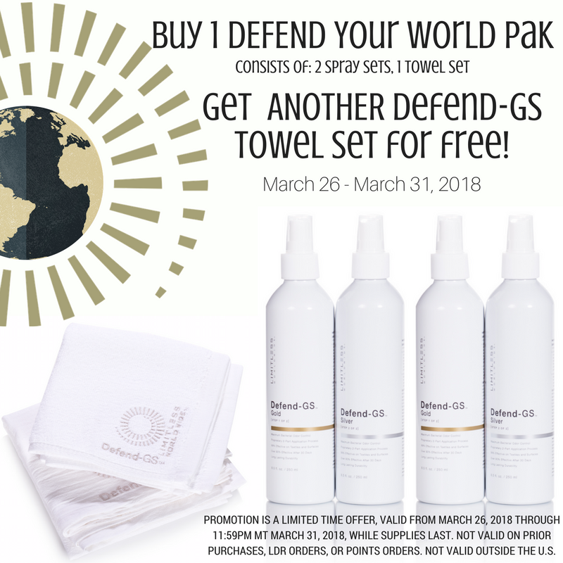 LimitlessWWLLC's tweet photo. Something new to DEFEND!
Introducing our new #DEFENDYourWorld Pak! 🙌 take advantage of this offer... these sprays would go best with that spring cleaning 😉 https://t.co/M9C5zLjjbQ