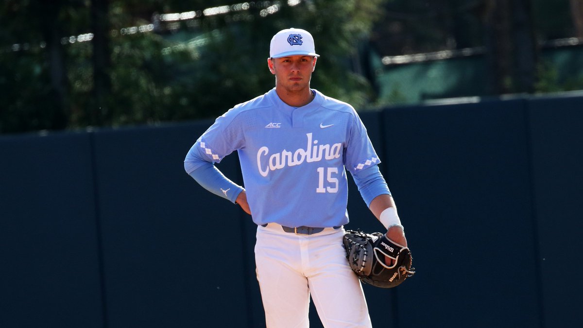 DiamondHeels's tweet photo. Congrats to Michael Busch who was named as one of Collegiate Baseball's National Players of the Week. Over 4 games Busch hit .538, had 3 HRs, 10 RBI, 17 total bases and finished with a .714 on base % and 1.308 slugging %. And oh yeah, he leads the country in RBI with 37. https://t.co/iK2uTUUsFT