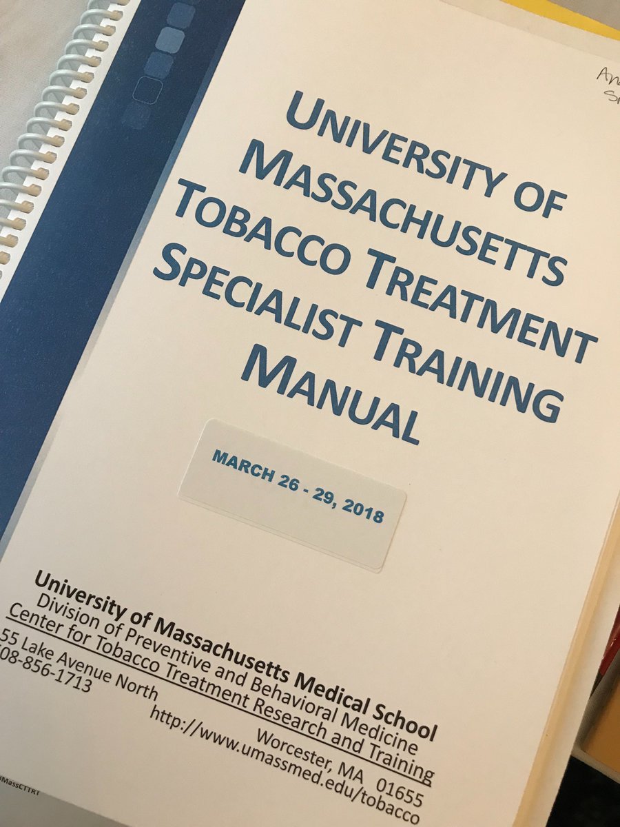 _HealthPrograms's tweet image. Day One of CTTS Training begins...great news for tobacco Dependence Treatment in NENY! #NENYtreatstobacco #UMassCTTRT #saveslivesandmoney