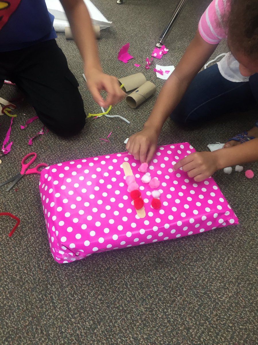 HuffmanSecond's tweet photo. Making Geometry Cakes to finish our geometry unit!! :) So fun!! #huffmanpyp https://t.co/3yjaSDUDWJ