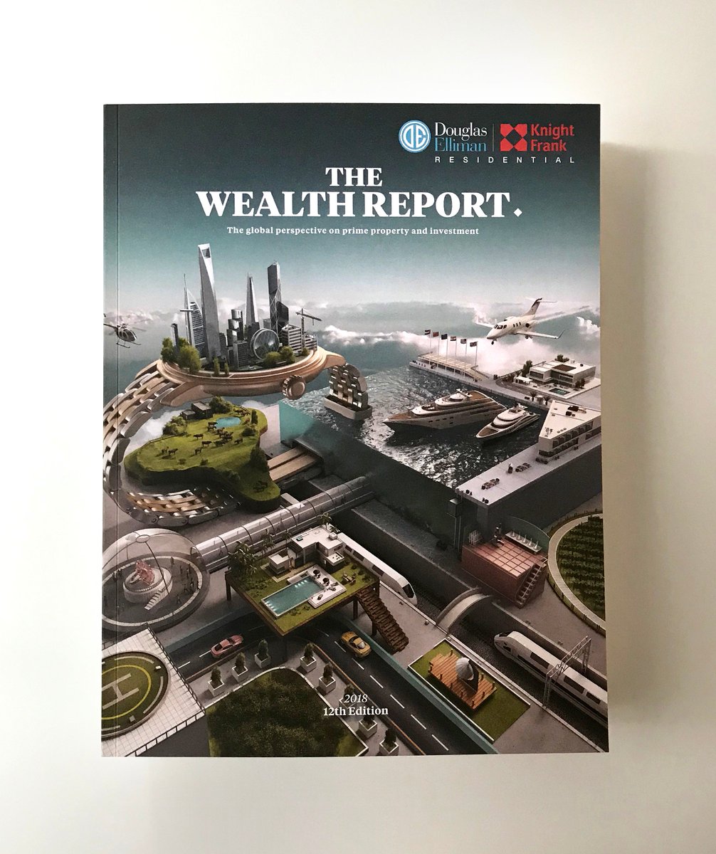 DouglasElliman's tweet photo. The 2018 edition of The Wealth Report is out now! Our unique perspective on global prime property and investment, including key wealth trends and property hotspots around the world. Read more —> https://t.co/Gt6SXltSIF #WealthReport2018 https://t.co/wPHDC0QIol