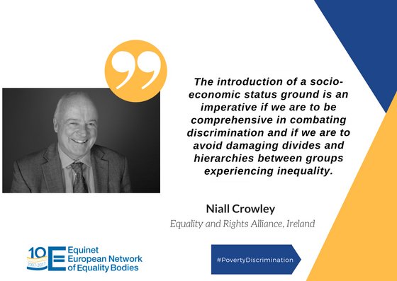 escrireland's tweet photo. On the 22nd March 2018, @equineteurope – the European Network of Equality Bodies and @_IHREC the Irish Human Rights and Equality Commission hosted the conference Poverty and discrimination: two sides of the same coin in Dublin. #PovertyDiscrimination https://t.co/vObnGV0bVX https://t.co/bYTWvTq0Ja