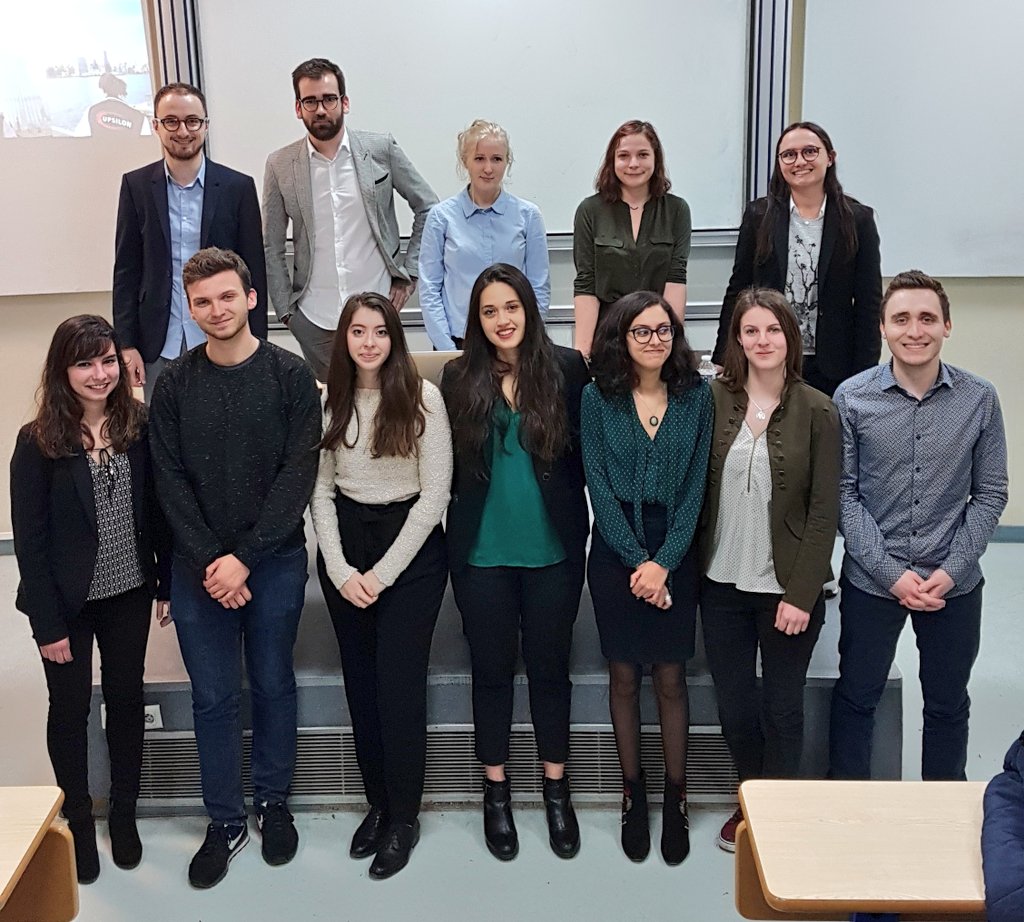 UPSILON_Tlse's tweet photo. [ÉLECTIONS]
Félicitations aux nouveaux membres du CA et bonne chance! 
#WeAreJE #passation https://t.co/dZoFKcYgn1