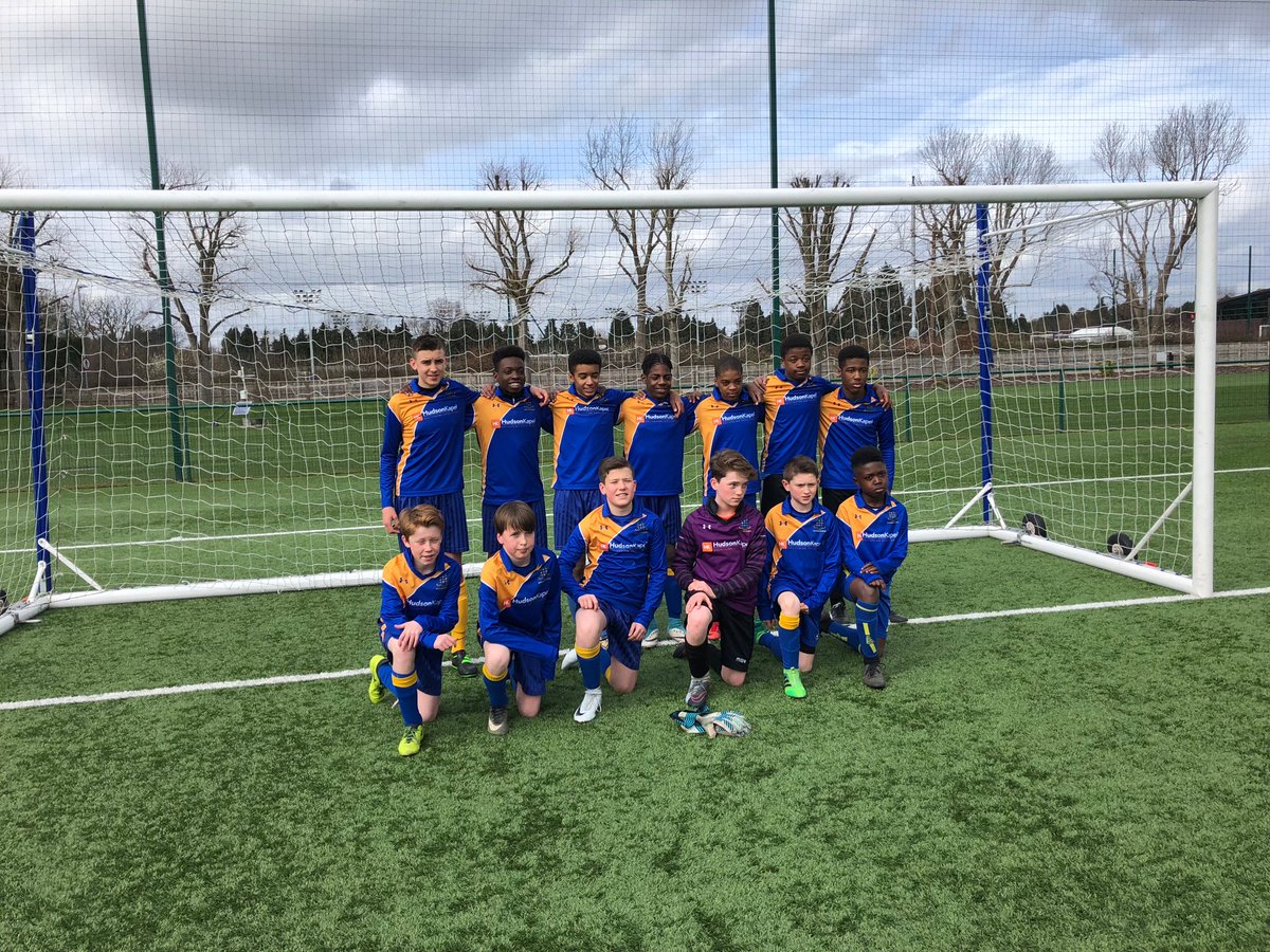 RutlishSchool's tweet photo. Match of the Day:
Congratulations to Y8 who retained their South London Cup title on Friday.  Despite going 3-1 down late in the second half the boys showed tremendous resilience to turn the match and win 4-3. https://t.co/EhR53wLoXc