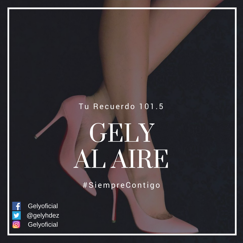 TURECUERDO1015's tweet photo. ¡Ya llegó @gelyhdez al aire! https://t.co/UcqQRbpN5d
