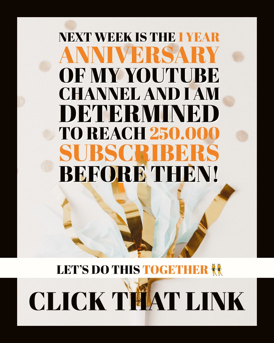 ONLY 6K TO GO!
youtube.com/davinamichelle…