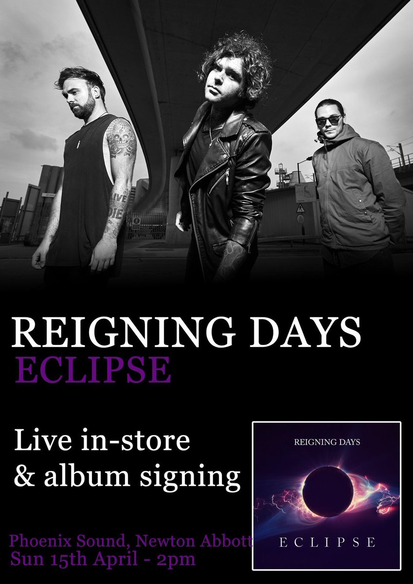 zoemarierowe's tweet photo. Get yourself to one of these!!! #ReigningDays #Eclipse #AlbumLaunch https://t.co/Sw4b0FVRHz