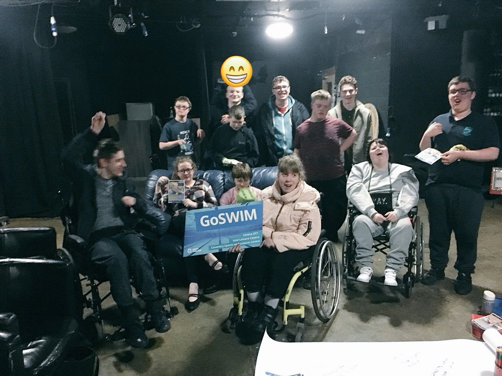NatalieBWCSF's tweet photo. Another great evening teaming up with @TeenvinePlus to create our next Go Swim idea - Teenage Wave Rave! 🐠🐙🦀🐬 #GoSwim https://t.co/oS1ShOvVCB