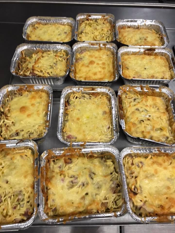 alphabakeHO's tweet image. Creamy Linguine #Cookingwithkids