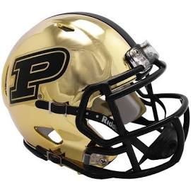 CarrollsCove's tweet photo. *NEW* ==> 
Purdue Boilermakers Riddell Speed Replica Mini Helmet - Gold Chrome

Order Here: https://t.co/M1As34sLsq https://t.co/vA6bgHSgZ6