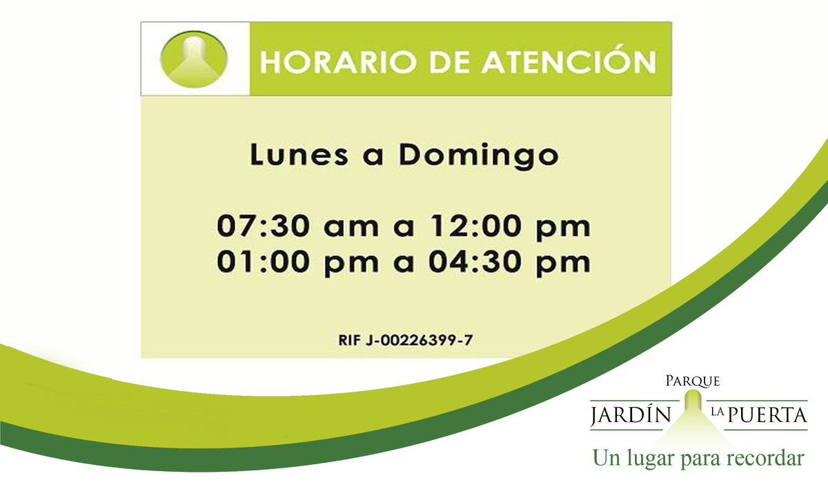 Parquelapuerta's tweet photo. #ParqueJardín #Cementerio #Servicios #Cremar #Preventa
https://t.co/IrLSVbvyPl https://t.co/uB4NZCnVr1