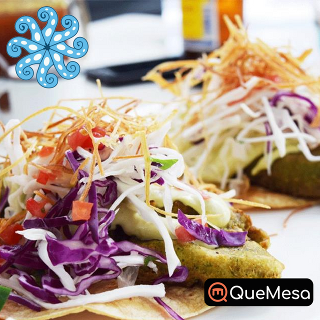 QueMesaApp's tweet photo. ¿Mucha Hambre? Arranca la semana con los famosisimos tacos de pescado 🐟 y camarón 🦐 de PUNTA MAR.
¡Reserva Ahora! https://t.co/cLA7EsafKs y disfruta de sus inigualables platillos traidos desde el mar 😋! No te los pierdas ;
#FOODIE #50OFF #QueMesa https://t.co/Nq9zYqIebW