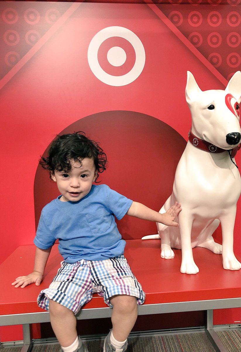 marez_cindy's tweet photo. Love shopping @Target! #targetdog #CatAndJack https://t.co/9bQh4rl7At