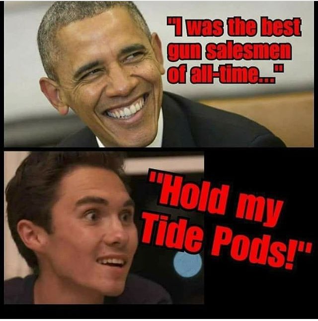 JasperHanson65's tweet photo. The only thing you libtards have accomplished is drove up the sales on ar15’s and other semi automatic rifles. #stickwithtidepods https://t.co/SXe6IJk9dC