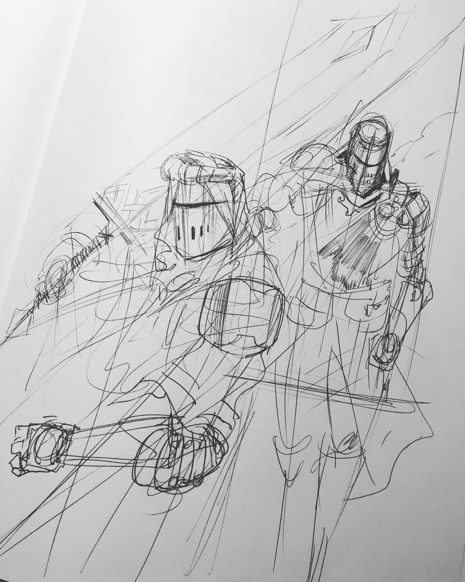 lunch knight #sketches 