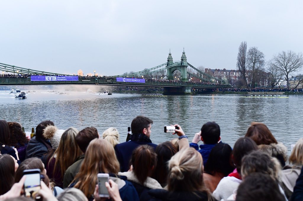theboatrace's tweet photo. 📸 Check out the image gallery of The @CR_UK Men’s Boat Race 2018 at our Facebook page 👉 https://t.co/UqjF4p9wyp #TheBoatRace2018 https://t.co/ff7BlAqgOv