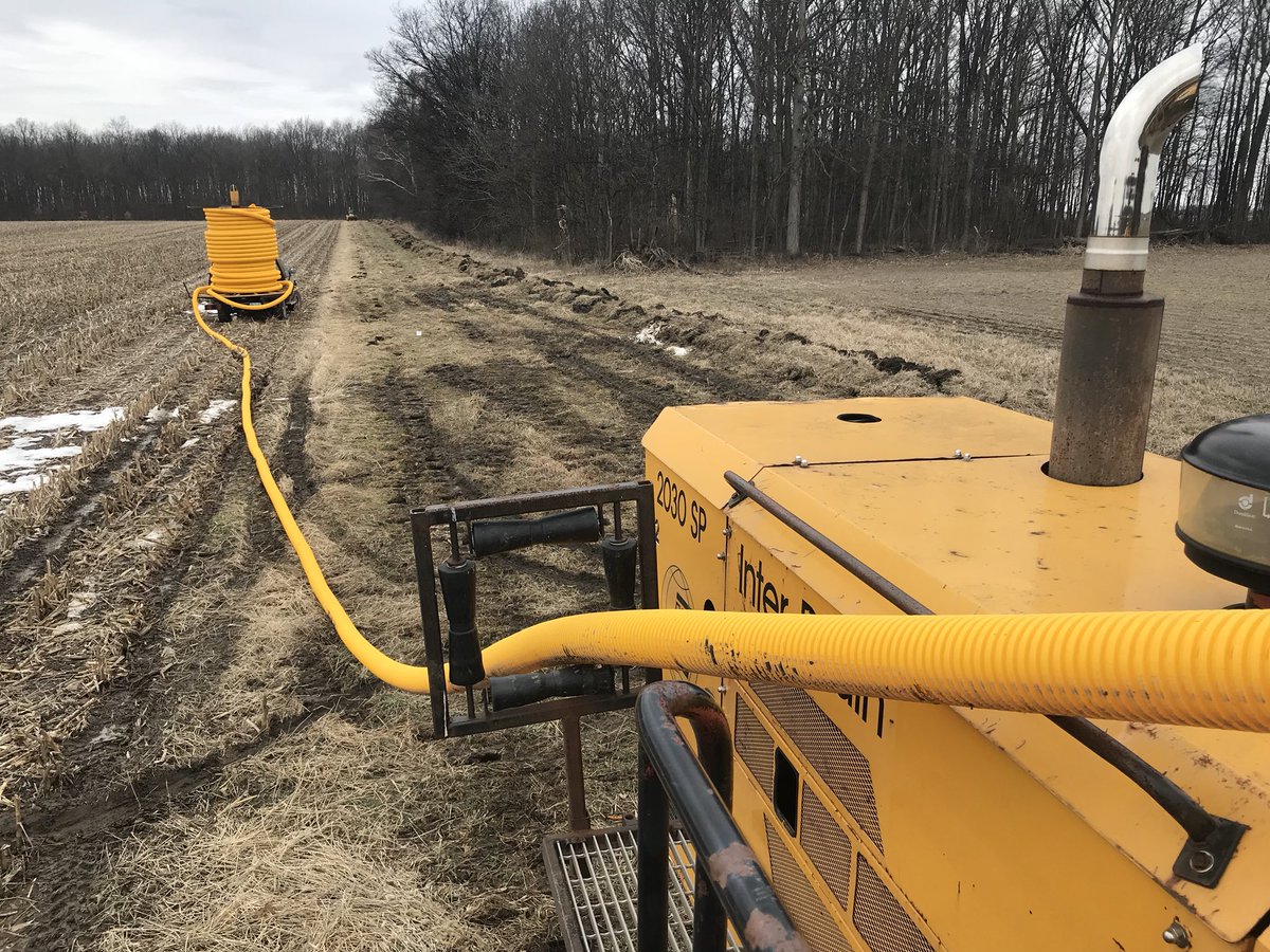 bprofit09's tweet photo. Making good work for the ole 2030. #InterDrain #2030SP #tile #plant18 https://t.co/VucQphIqrg