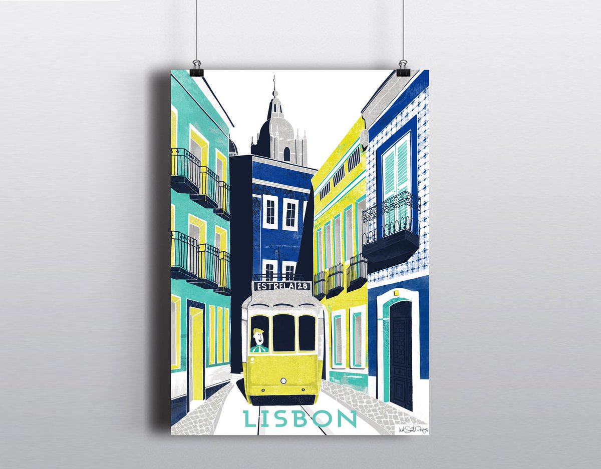 MelSmithDesigns's tweet photo. NEWNESS!

I've just added my new #Lisbon prints to my @EtsyUK shop...lots of sunny colours to at least make us dream that summer is on it's way! 

https://t.co/pzXwBuWhZZ

#CreativeBizHour #ABWHour #etsyseller #Portugal #BuyOnlineHour https://t.co/WZNQ62fzW8