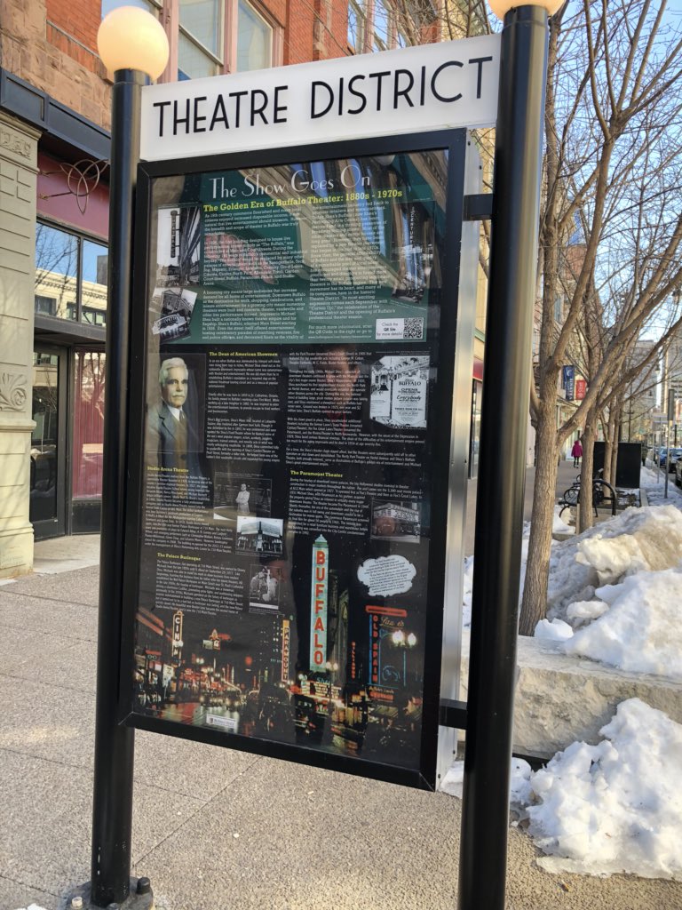 A trip over the border - there are some amazing theatres in Buffalo