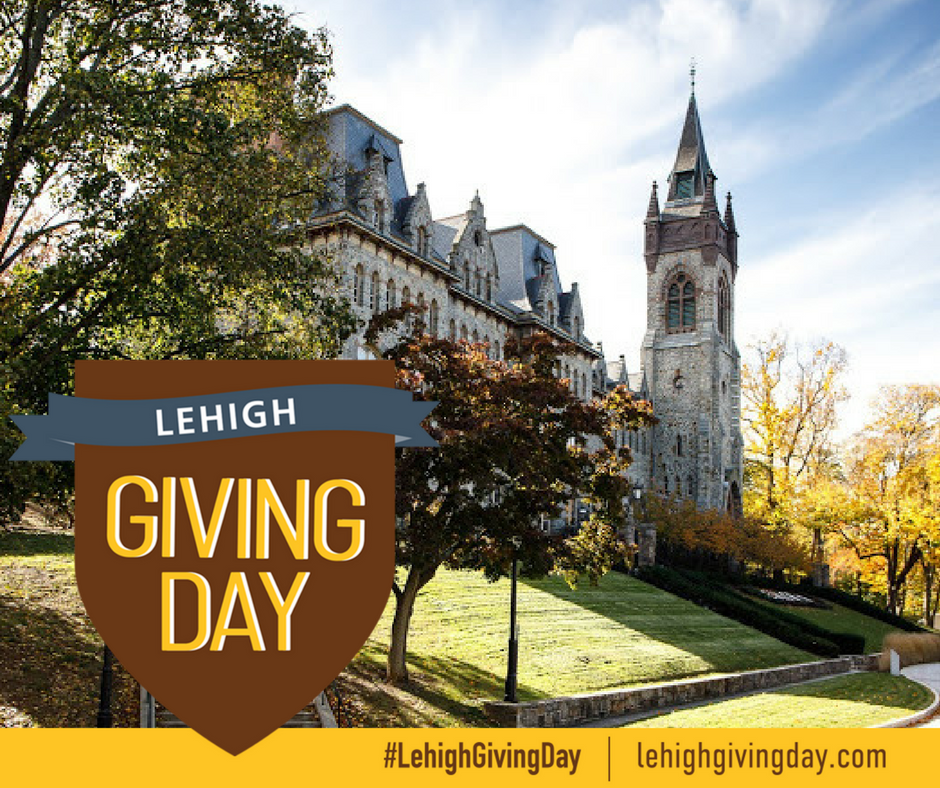 LehighBookstore's tweet photo. Tomorrow is the big day! Join us on March 27 for the first-ever #LehighGivingDay! For more, visit https://t.co/N5kyj9EGYJ @LehighAlumni https://t.co/Y2XMQHQjEl
