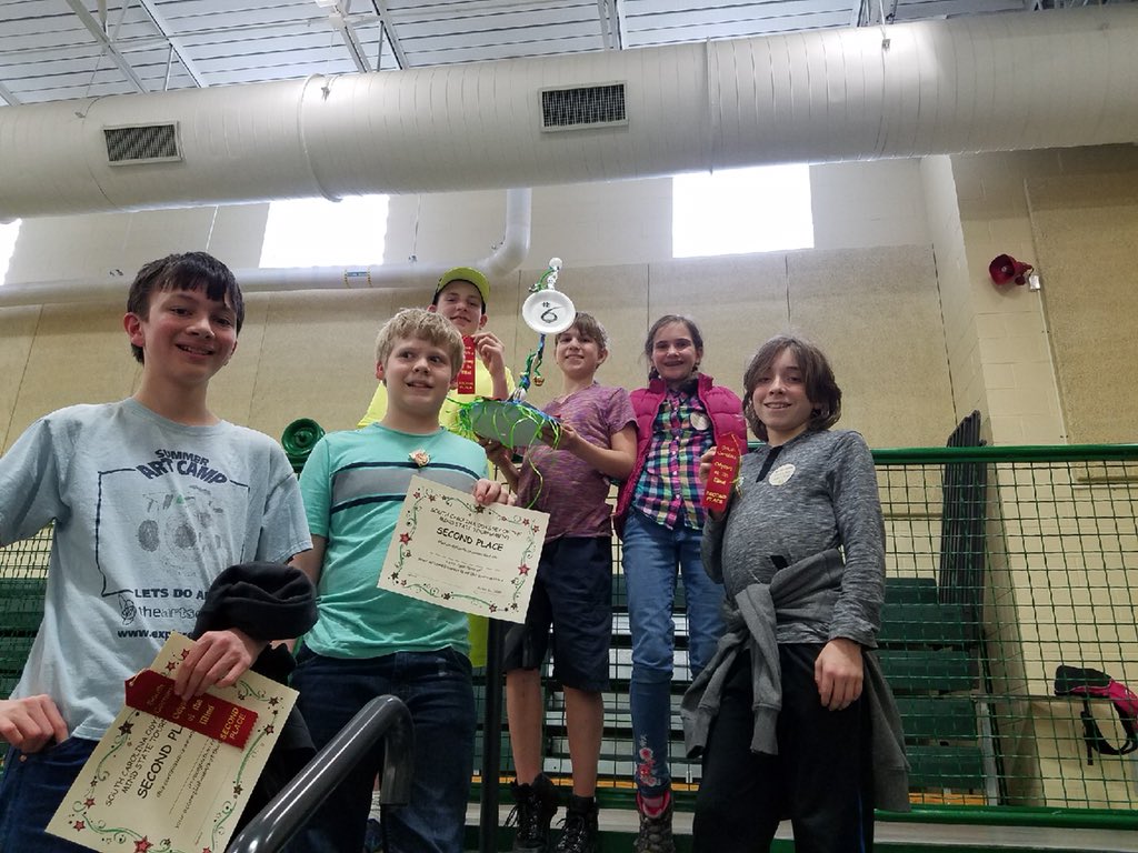 RCEMiddle's tweet photo. The RCE Odyssey of the Mind team finished in 2nd place at state! Our team has been invited to represent SC and participate in World Finals May 23-26 in Iowa! If you are interested in sponsoring #teamRCE🐾 , please contact the school! #RCEOM https://t.co/KZS6eBRYbg