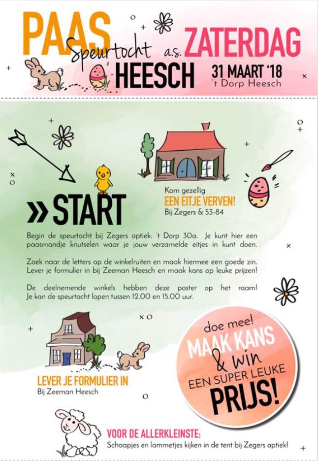 Aanstaande zaterdag paasactiviteiten en gezelligheid in <a href="/AangenaamHeesch/">Aangenaam Heesch</a> <a href="/allenuitheesch/">allenuitheesch</a>