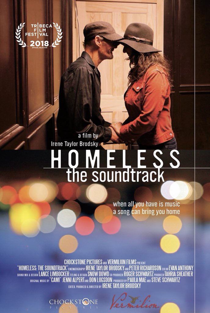 jennialpert's tweet photo. The Poster for #HomelesstheSoundtrack a documentary about reuniting with my birth father is done! The premiere will be Sat April 21st @tribeca #NewYork #tribeca2018 #CamiandDon #JenniAlpert @daddarioandco @lrbaggsofficial @gibsonguitar #bose #homeless #foster #adopt #addiction https://t.co/olvLyfzxeL