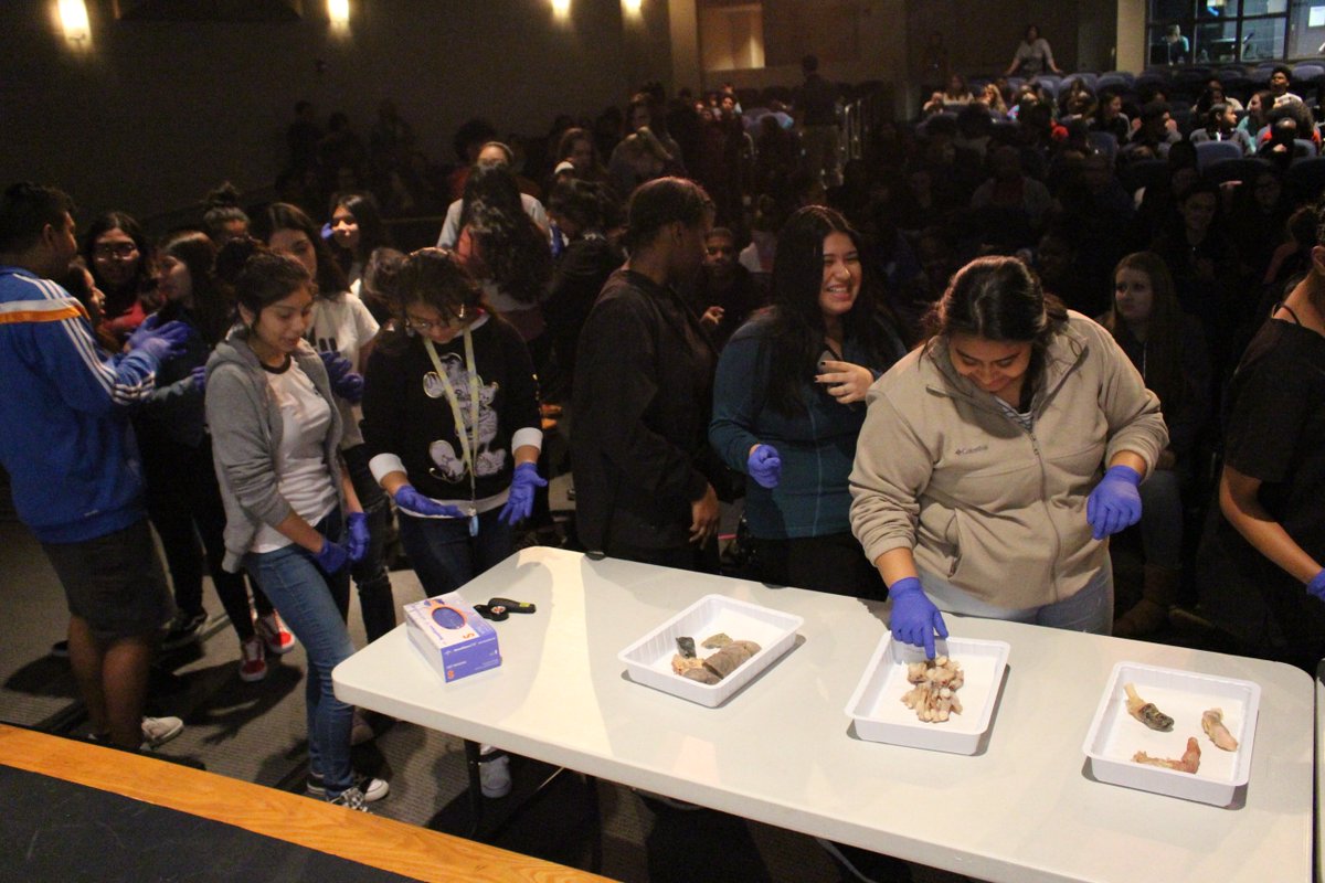 BSHSacademies's tweet photo. Thank you @BaptistHealth for providing specimens for our MED Talk this morning! Heather McMillin guided Medical Academy students (current and future) as they stepped into the role of being a pathologist. #defendingstation #ThatMedLife https://t.co/vn3ne8VV7Q