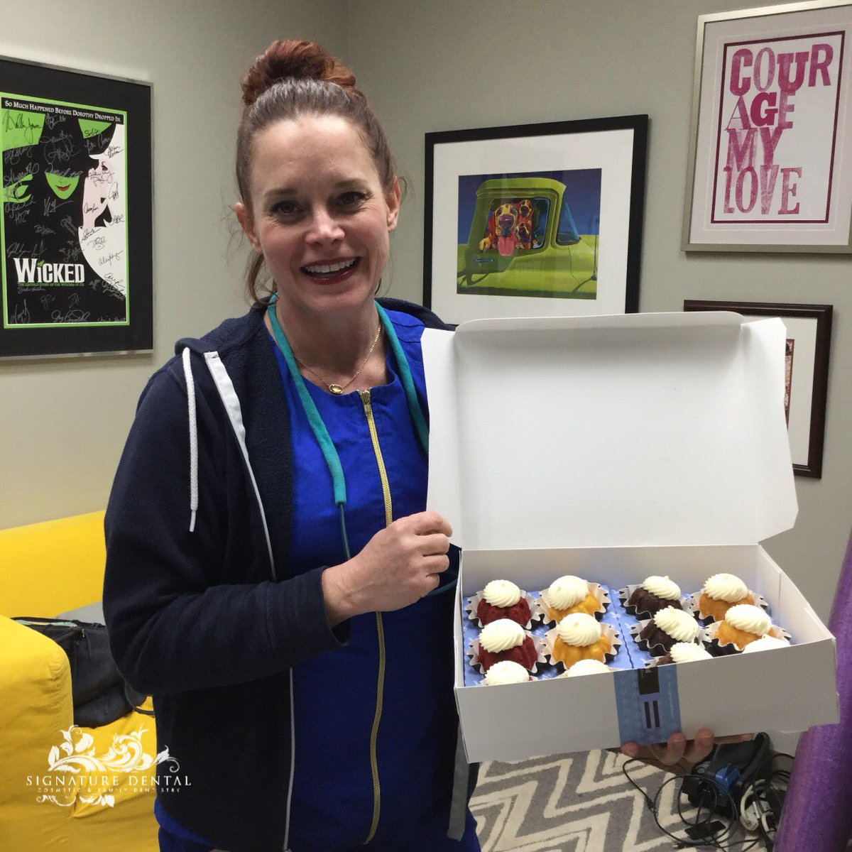 smilesbykesa's tweet photo. Happy birthday Doc McConnell 🎁🍰🎊🎈🎉 #signaturedental https://t.co/wrKJjuaxie