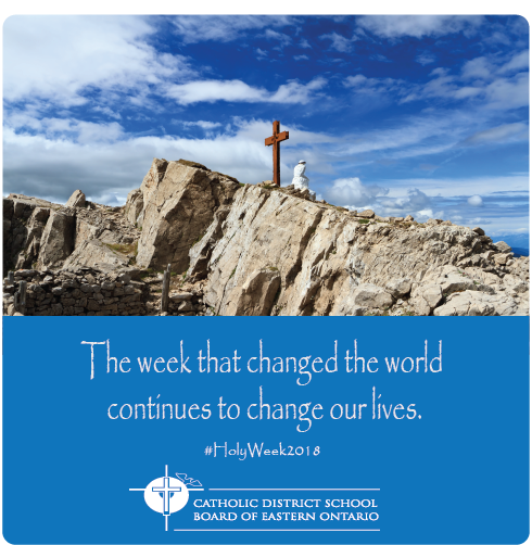 CDSBEO's tweet photo. “We enter this Holy Week with the Lord Jesus in order to celebrate Easter with hearts that are renewed by the grace of the Holy Spirit” – Pope Francis
#HolyWeek2018 https://t.co/r1VXJFlaiT