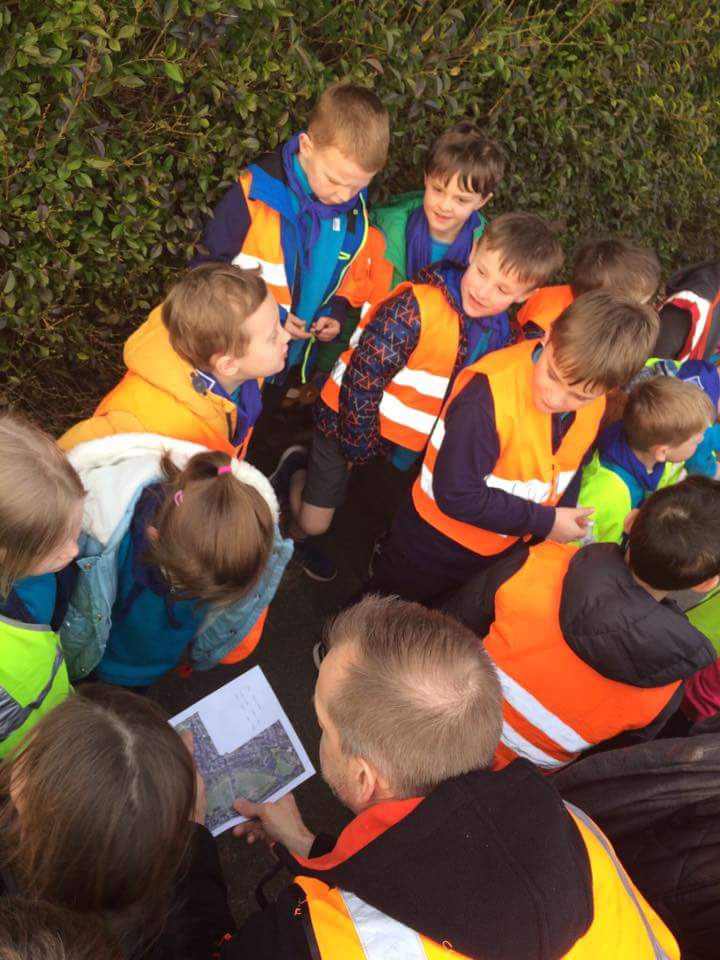 Atlantic Beavers Easter Hunt around the park #getoutside #MapReading #lifeskills #easteregghunt #worcester #seascouts #5thWorcester #iscout #SpringTime