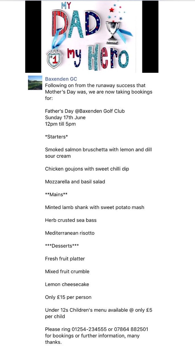 Baxenden Golf Club (@golfbaxenden) on Twitter photo 