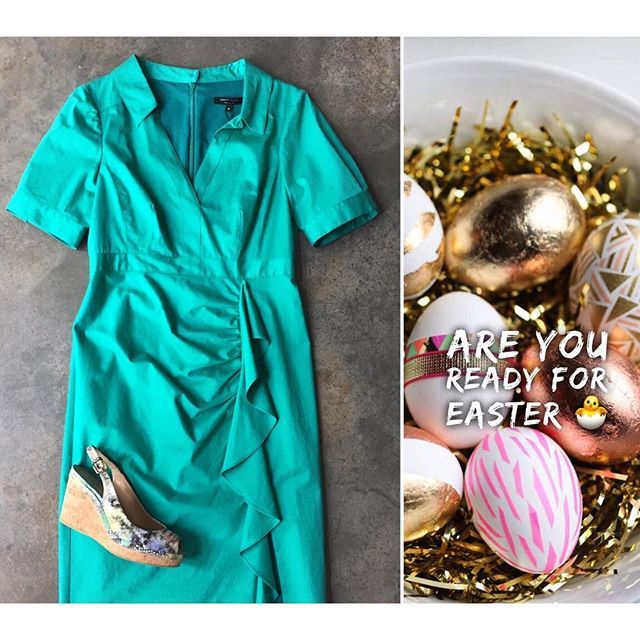 ShopMintAtl's tweet photo. Versatile Easter Sunday Dress #NannetteLapore Dress 119.40 2, 10 #StuartWeitzman Wedges 103.00 8.5W #shopmintatl #inmanpark #atlbeltline #shopsandpiper #sandpiper #brandname #luxe #premium #discount #bargains https://t.co/OZQb8cqPyz https://t.co/51Y21db042