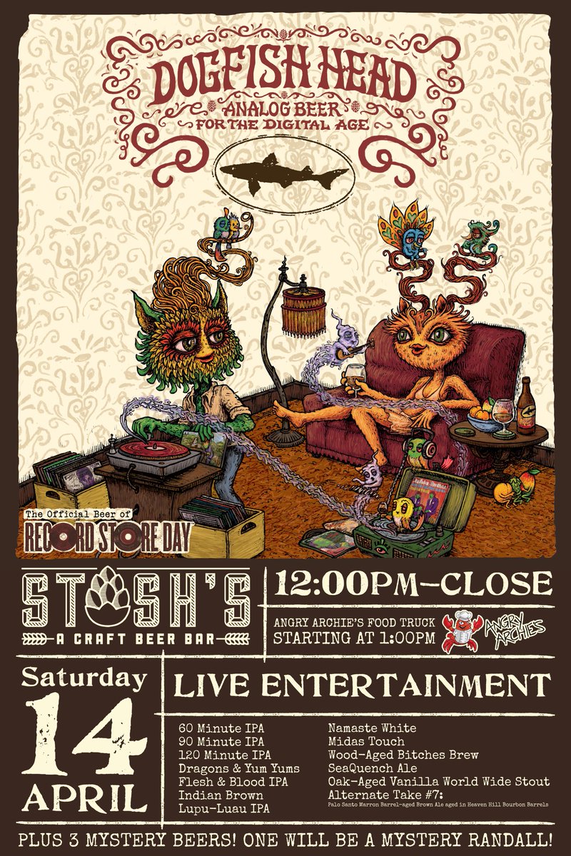 Thereal_Stosh's tweet photo. Don’t miss one of our biggest parties of the year! April 14th! https://t.co/JdstCmF7ze